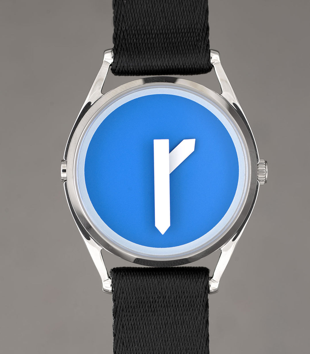 M1 motorway watch on grey background