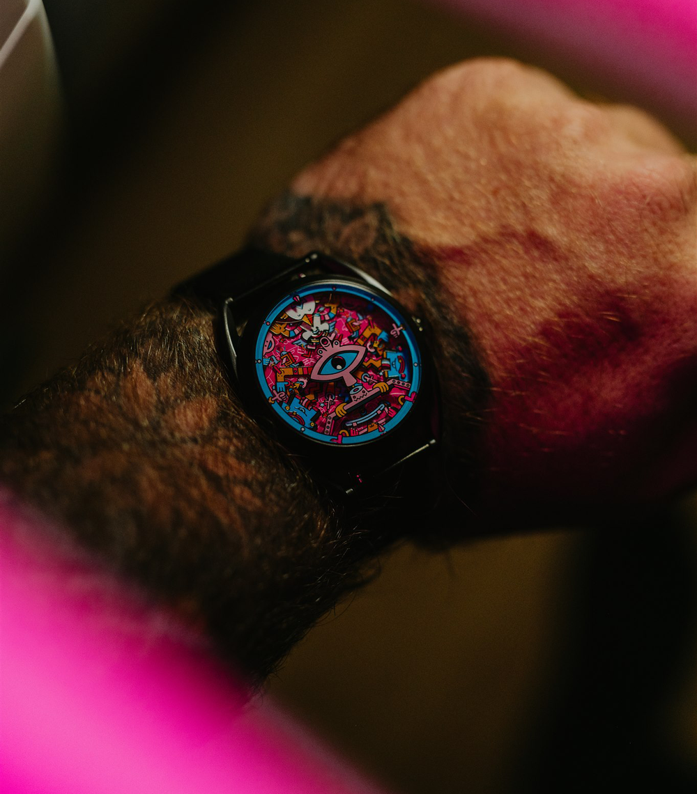 Khaosify watch on a wrist