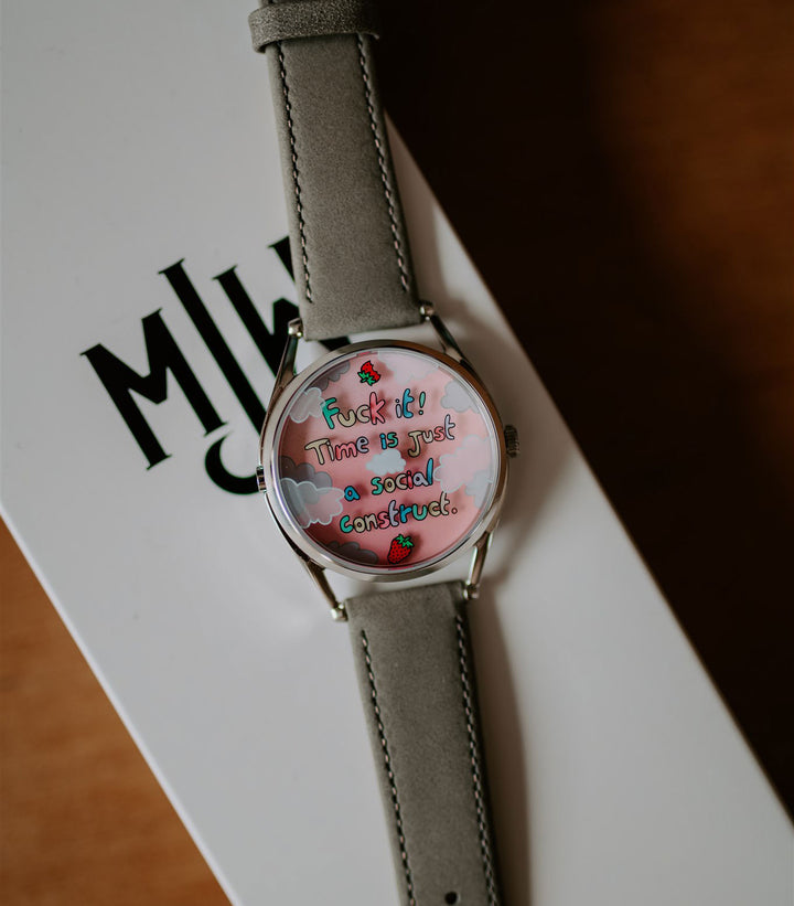 Berry Late Again! watch on Mr Jones Watches product box