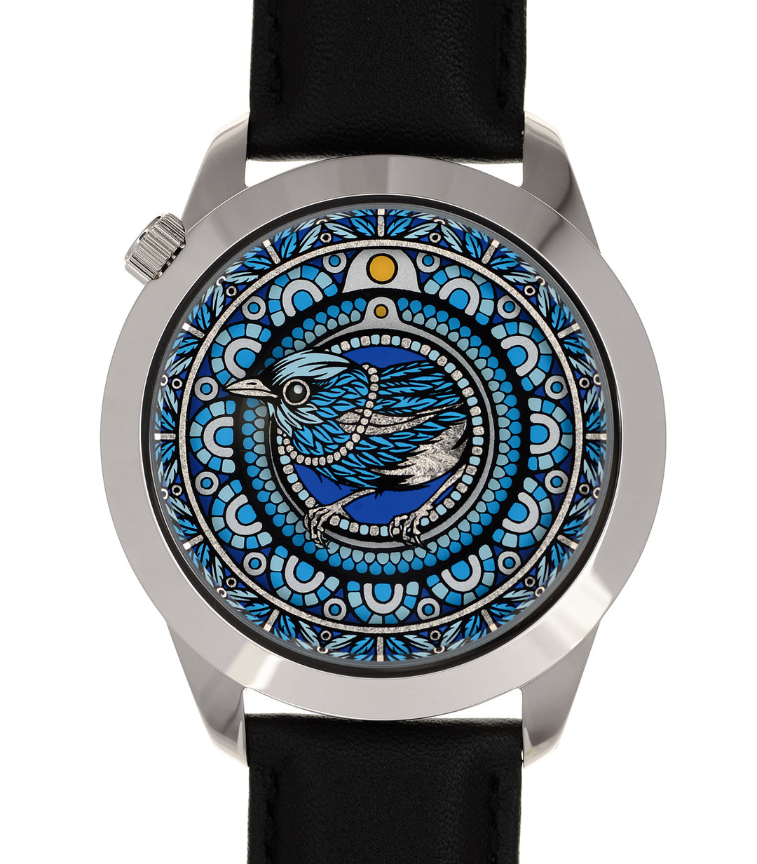The Silent Thief watch flat front view