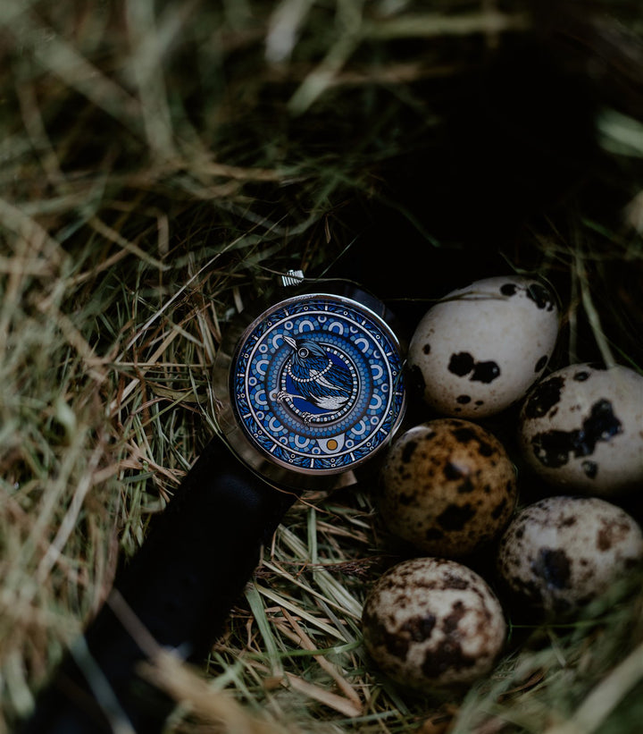 The Silent Thief watch in nest