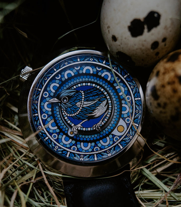 The Silent Thief watch close up view