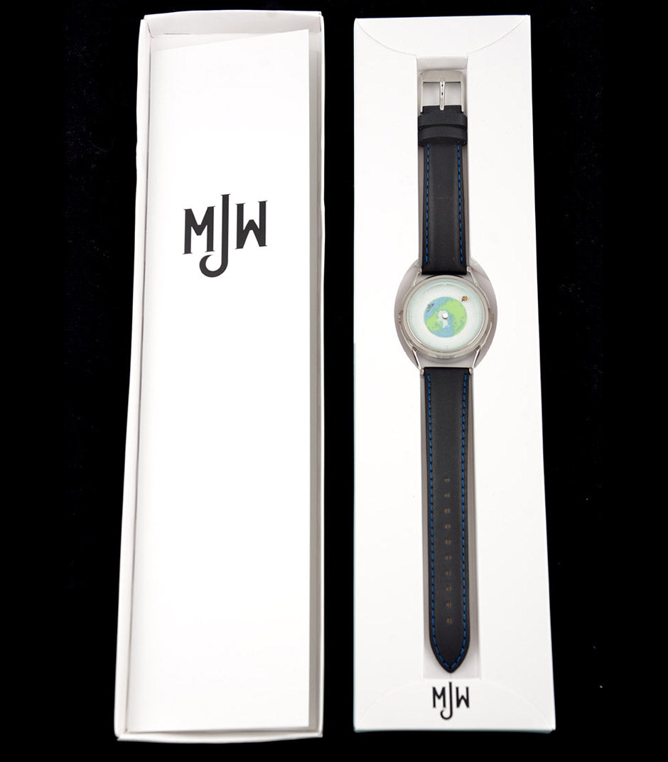 Tour Du Monde watch in Mr Jones Watches packaging