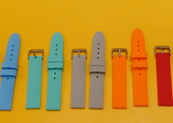 Our colourful strap options