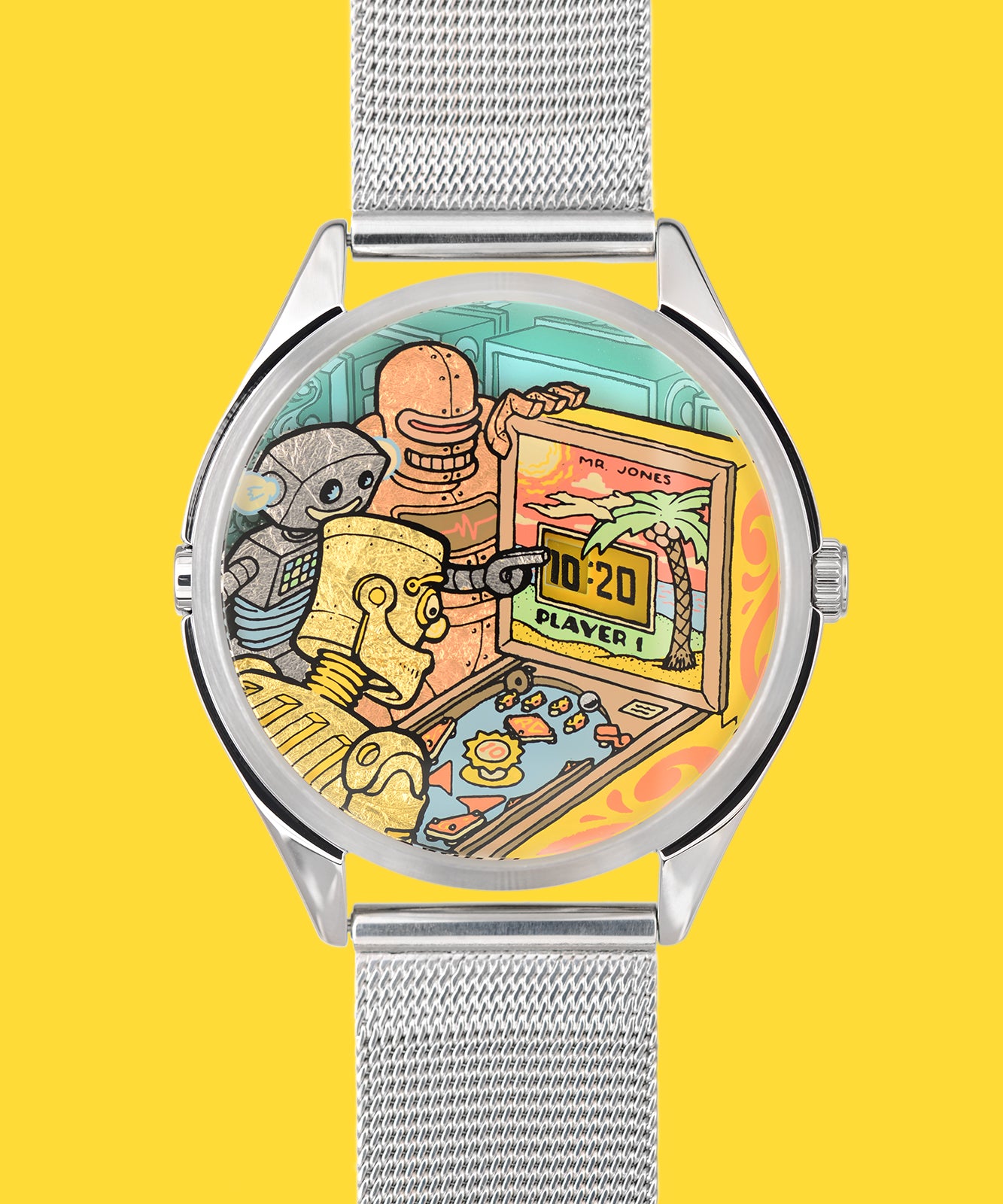 Ricochet | Pinball inspired watch | Ryan Claytor X Mr Jones Watches