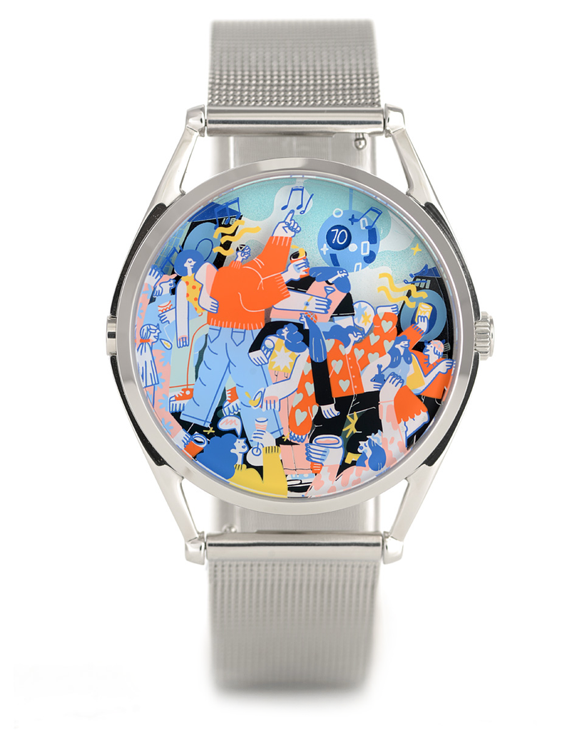 Houseparty Limited edition watch Catarina Morais X Mr Jones Watches
