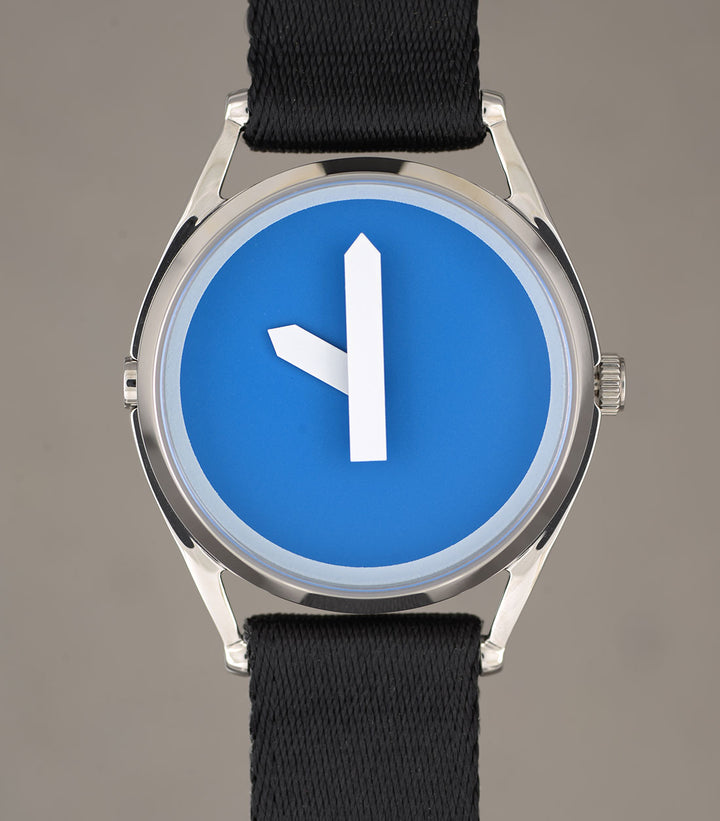 M1 motorway watch on grey background