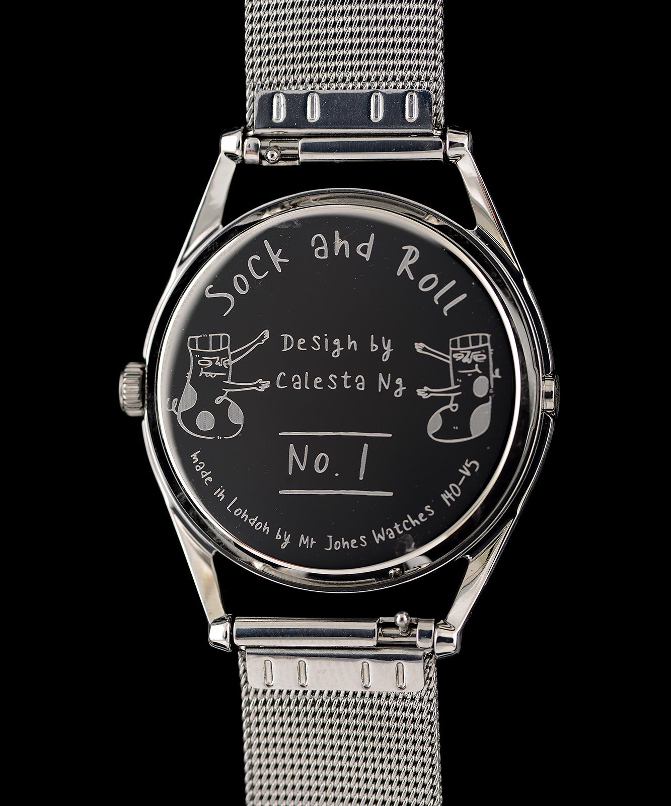 Sock and Roll | Limited edition watch | Calesta Ng X Mr Jones Watches