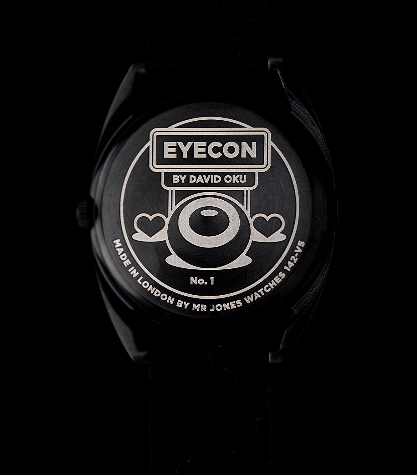 Eyecon | Limited edition watch | David Oku X Mr Jones Watches