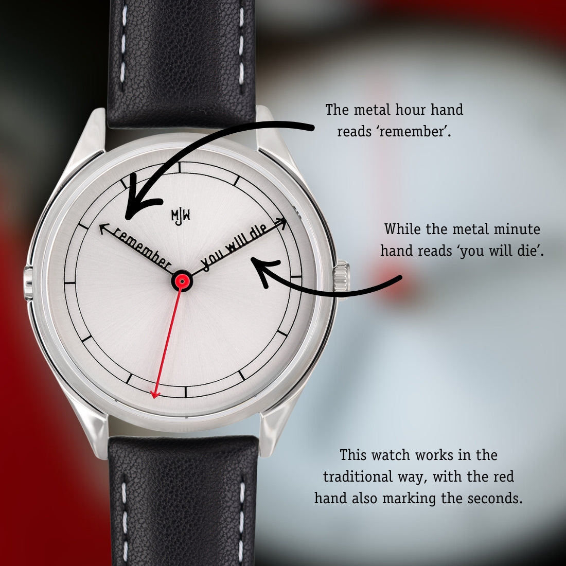 The Accurate | Remember you will die watch | Mr Jones Watches