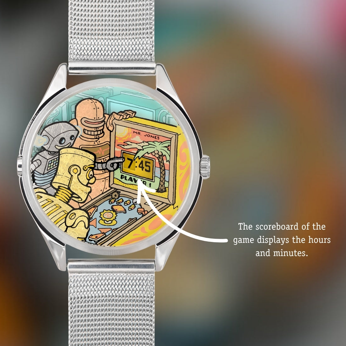 Ricochet | Pinball inspired watch | Ryan Claytor X Mr Jones Watches