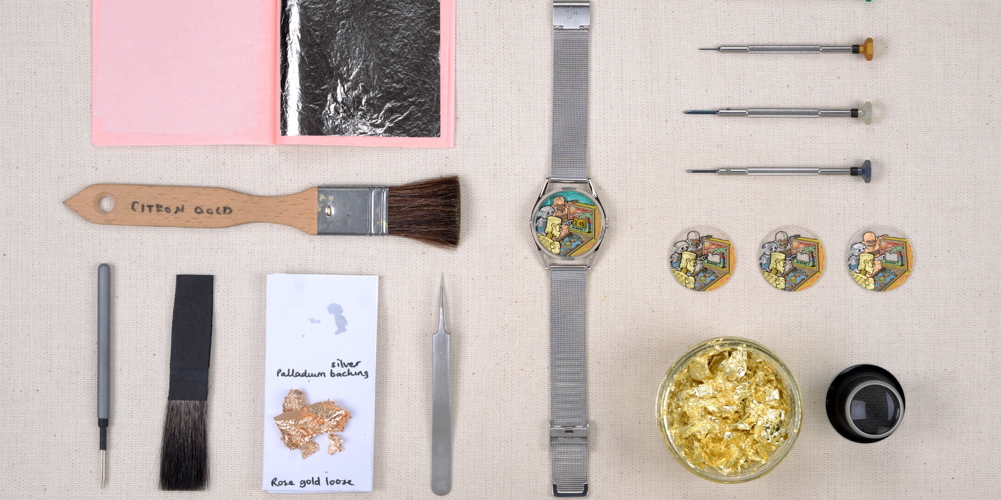 Ricochet | Pinball inspired watch | Ryan Claytor X Mr Jones Ricochet | Pinball inspired watch | Ryan Claytor X Mr Jones