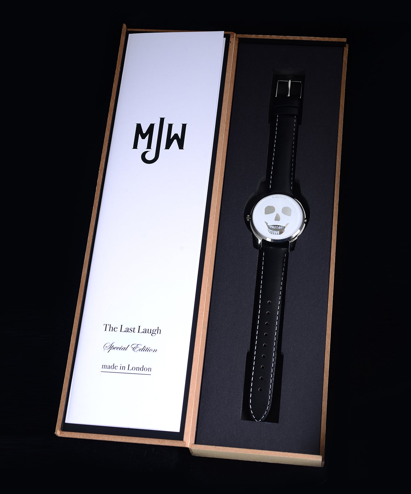 レアMr Jones Watches The Last Laugh 腕時計 箱付 The Last Laugh | Skull watch | Mr Jones Watches