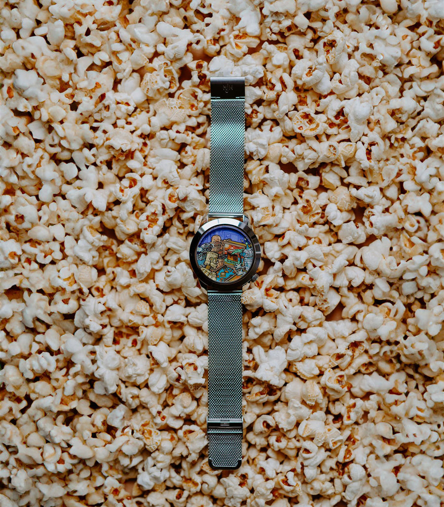 Ricochet XL | 45mm | Pinball inspired watch | Ryan Claytor X Mr Jones ...