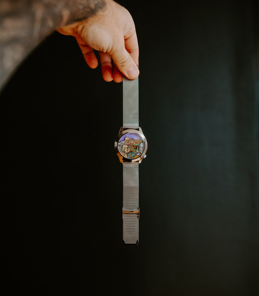 Ricochet XL | 45mm | Pinball inspired watch | Ryan Claytor X Mr Jones ...