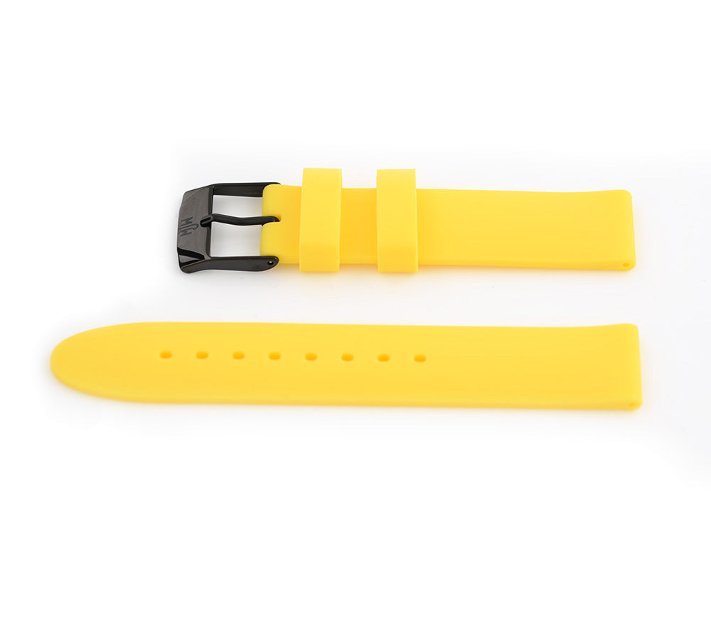 18mm silicone watch straps Unisex size watches Mr Jones Watches