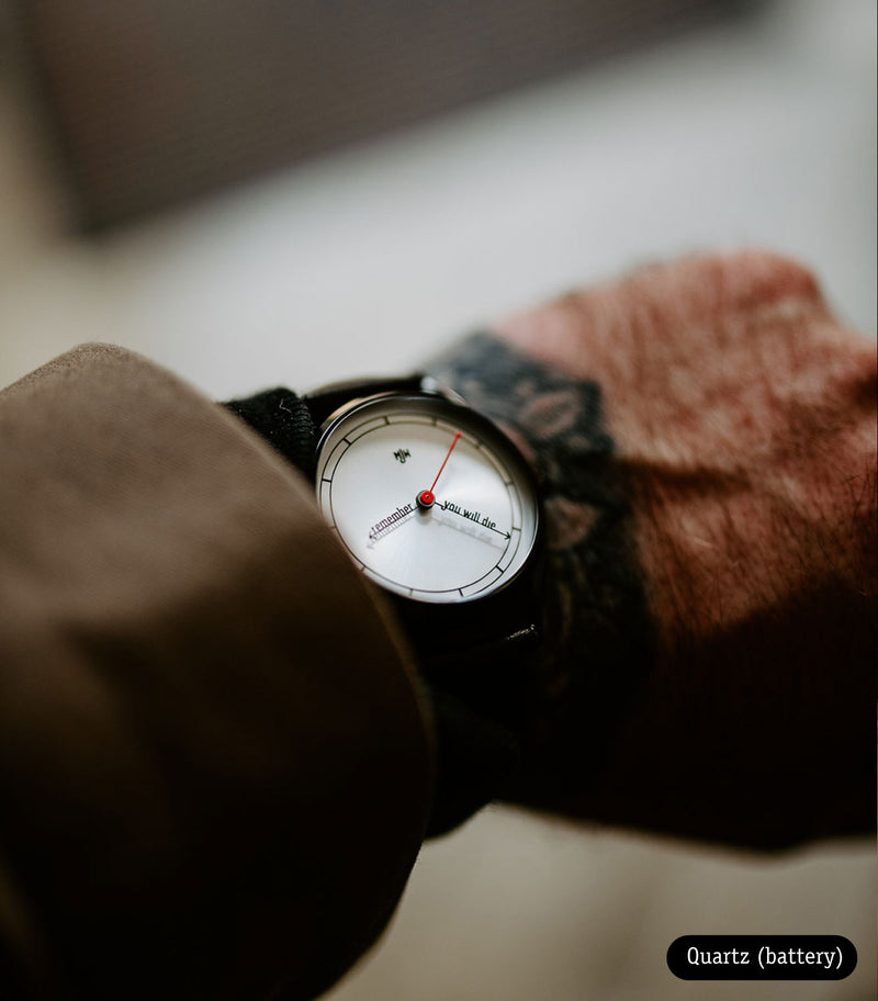 The Accurate watch worn on wrist