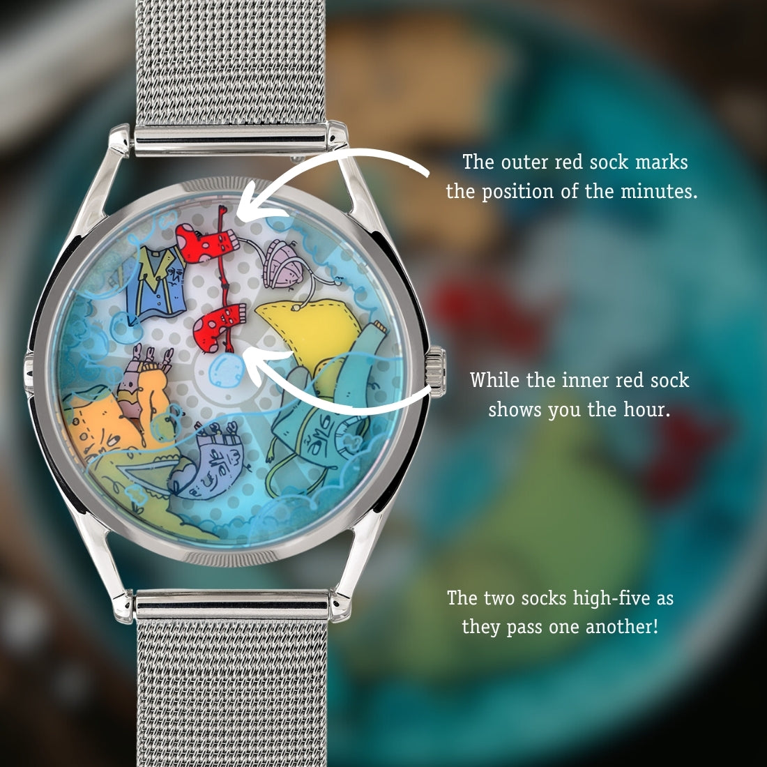 Sock and Roll | Limited edition watch | Calesta Ng X Mr Jones Watches