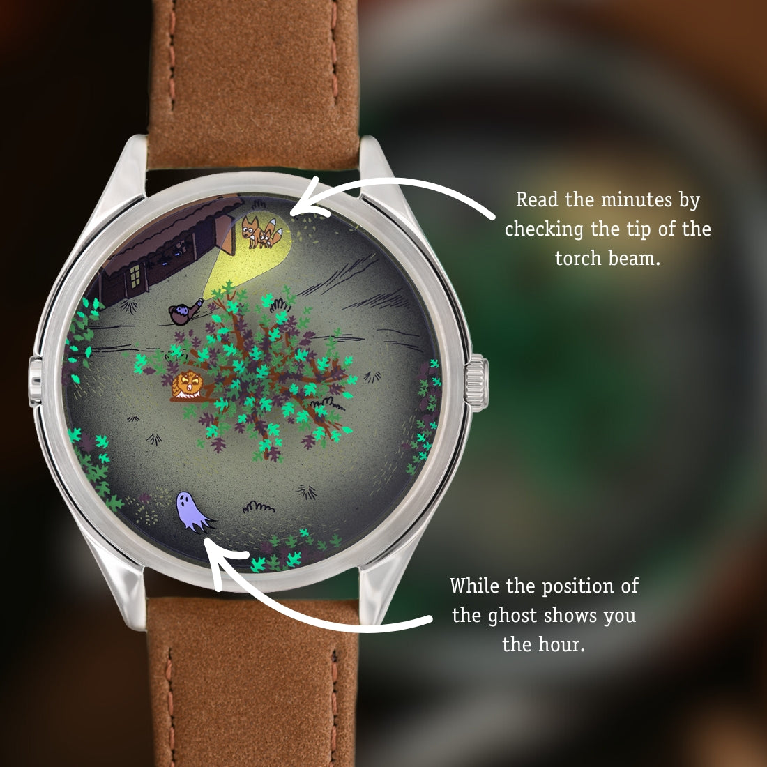 Night Howl watch | Xavier Broche X Mr Jones Watches