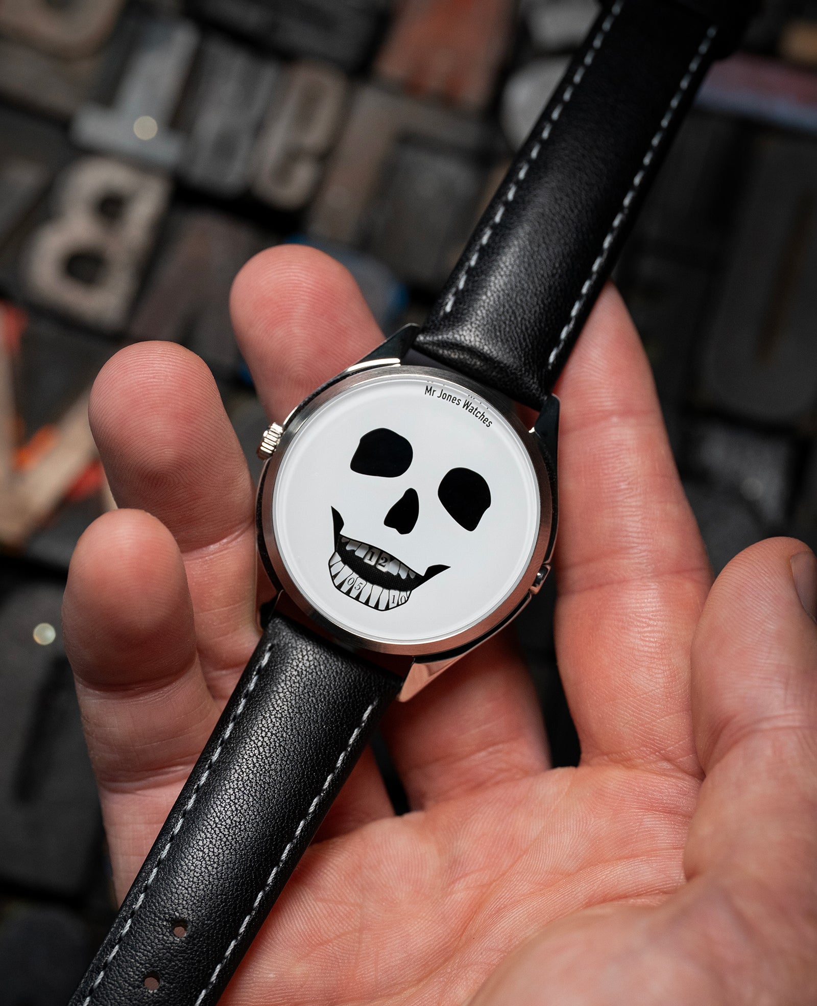 The Last Laugh | Skull watch | Mr Jones Watches