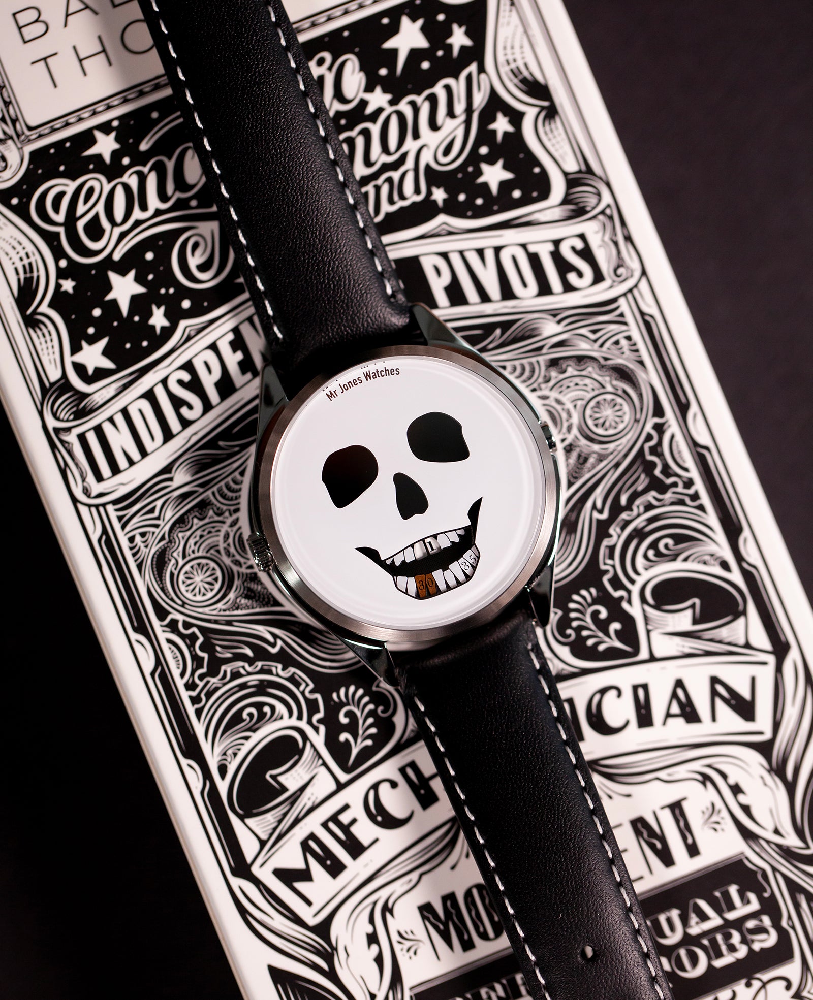 The Last Laugh | Skull watch | Mr Jones Watches