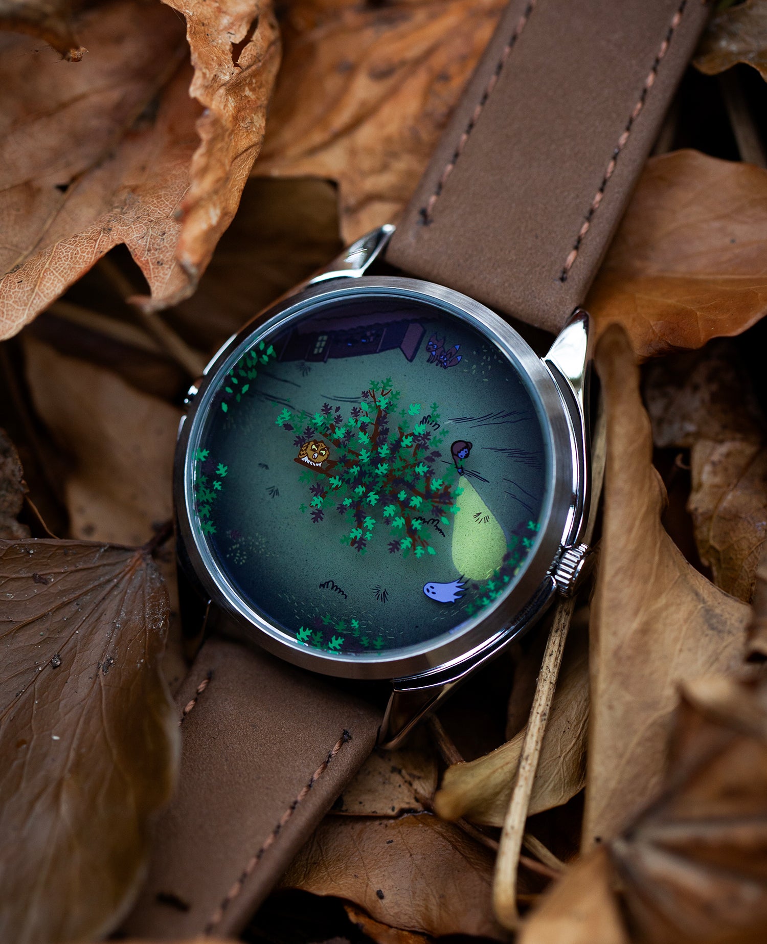 Night Howl watch | Xavier Broche X Mr Jones Watches