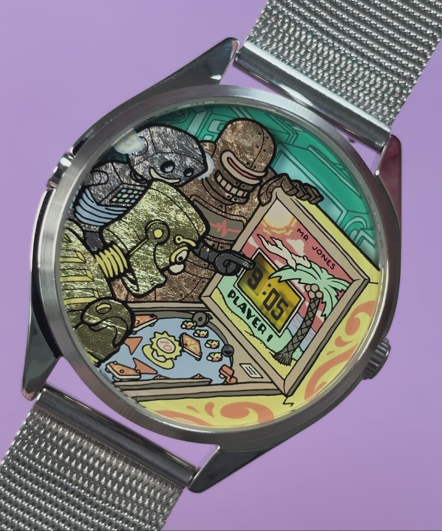 Ricochet | Pinball inspired watch | Ryan Claytor X Mr Jones Watches