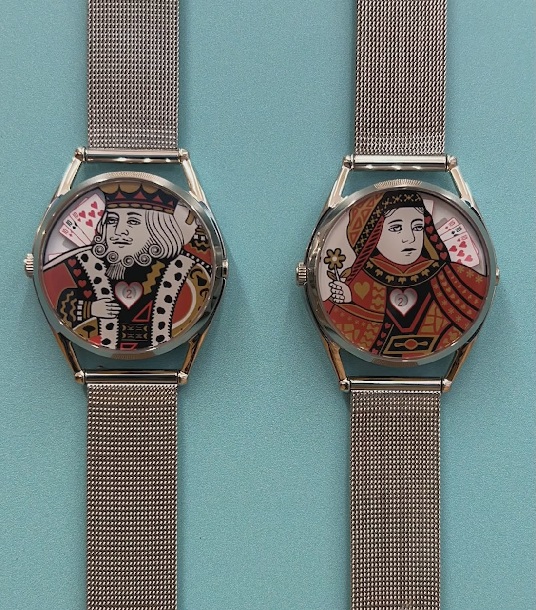 King watch | Couples watches | King of hearts | Mr Jones Watches