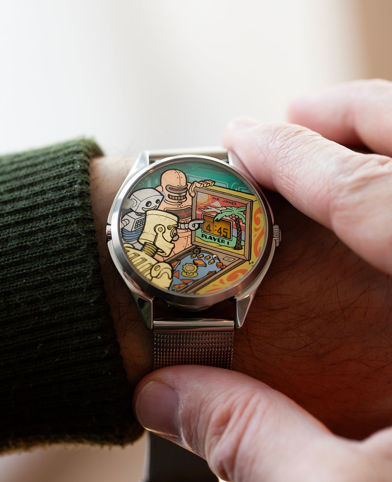 Ricochet | Pinball inspired watch | Ryan Claytor X Mr Jones Watches