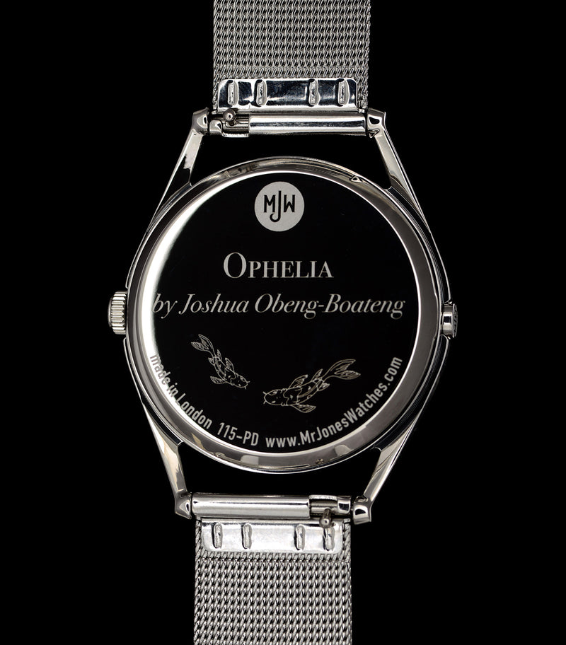 Ophelia watch caseback 