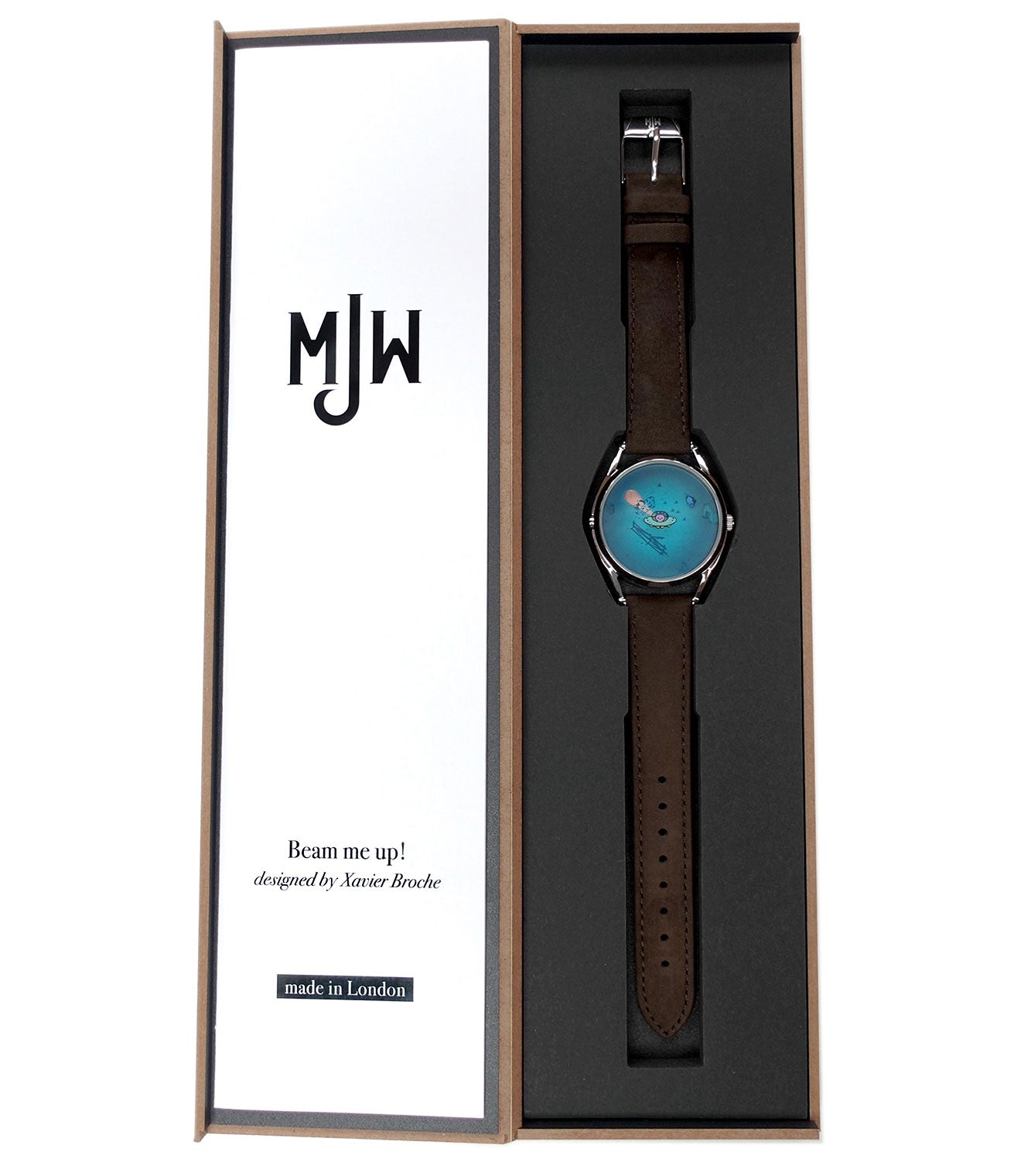 Beam me up! | Xavier Broche X Mr Jones Watches | UFO watch design