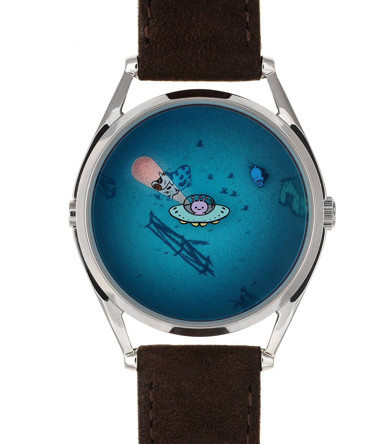Beam me up! | Xavier Broche X Mr Jones Watches | UFO watch design