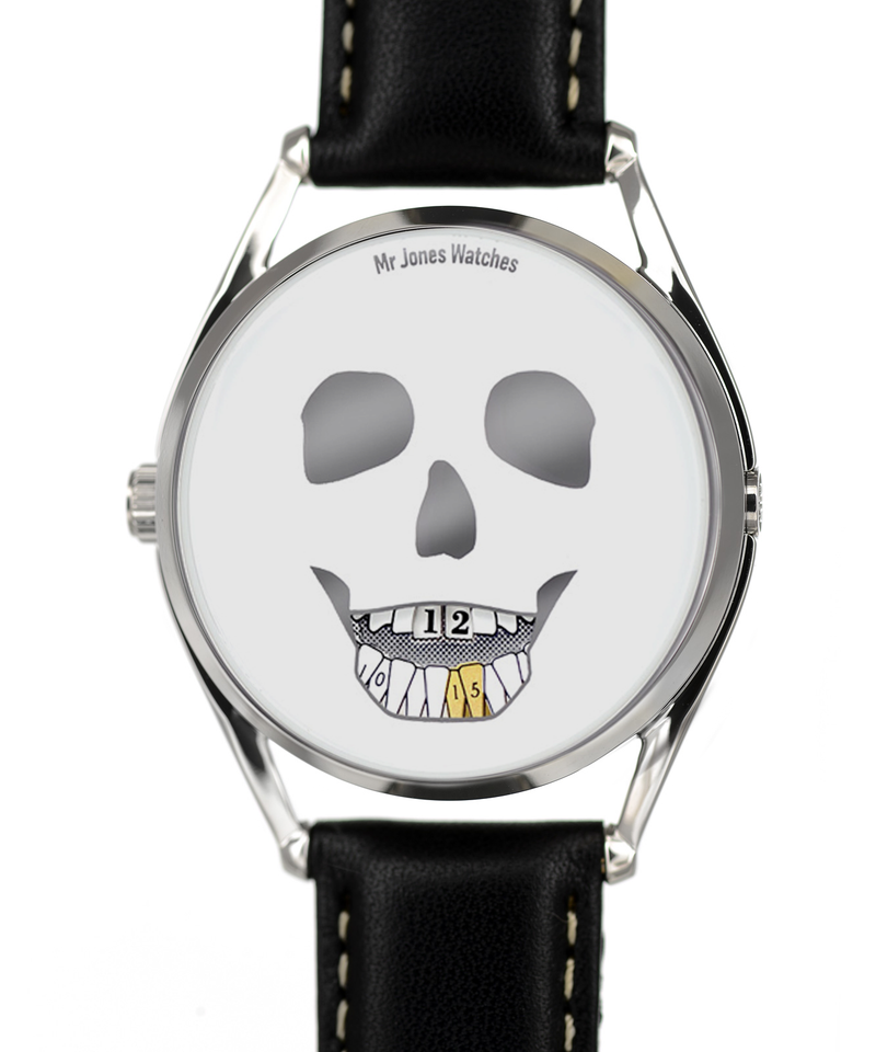 The Last Laugh watch flat front view