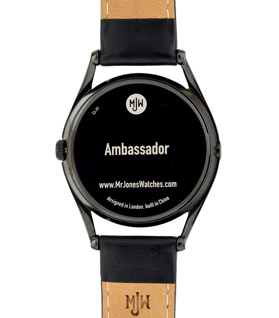 Ambassador watch caseback 