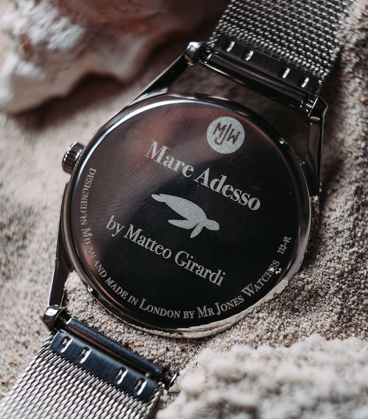 Mare Adesso watch caseback