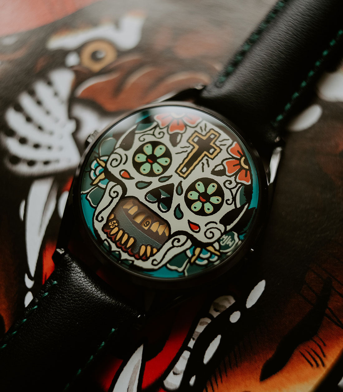 【gan】 Mr.Jones Watches ドクロ 骸骨 腕時計 自動巻 The Last Laugh | Skull watch | Mr Jones Watches