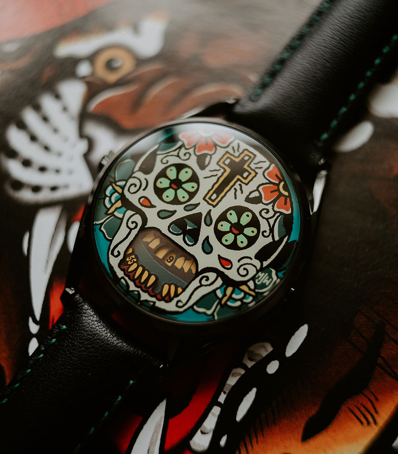 Last Laugh Tattoo | tattoo design | Mr Jones Watches