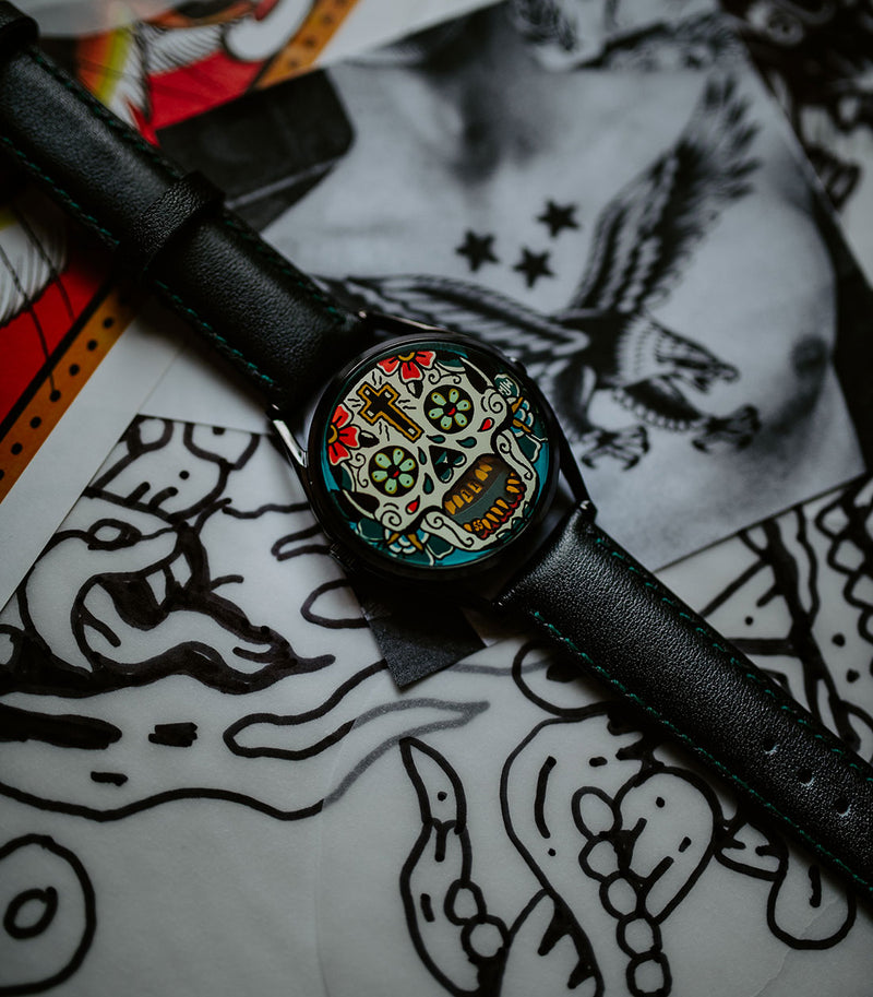 Last Laugh Tattoo | tattoo design | Mr Jones Watches