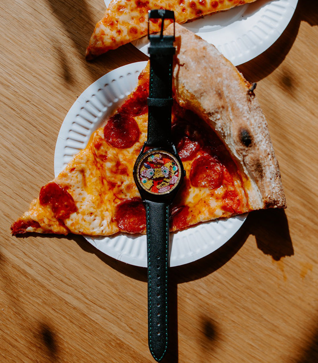 The Zombie Pizza | Mariana Calderón X Mr Jones Watches