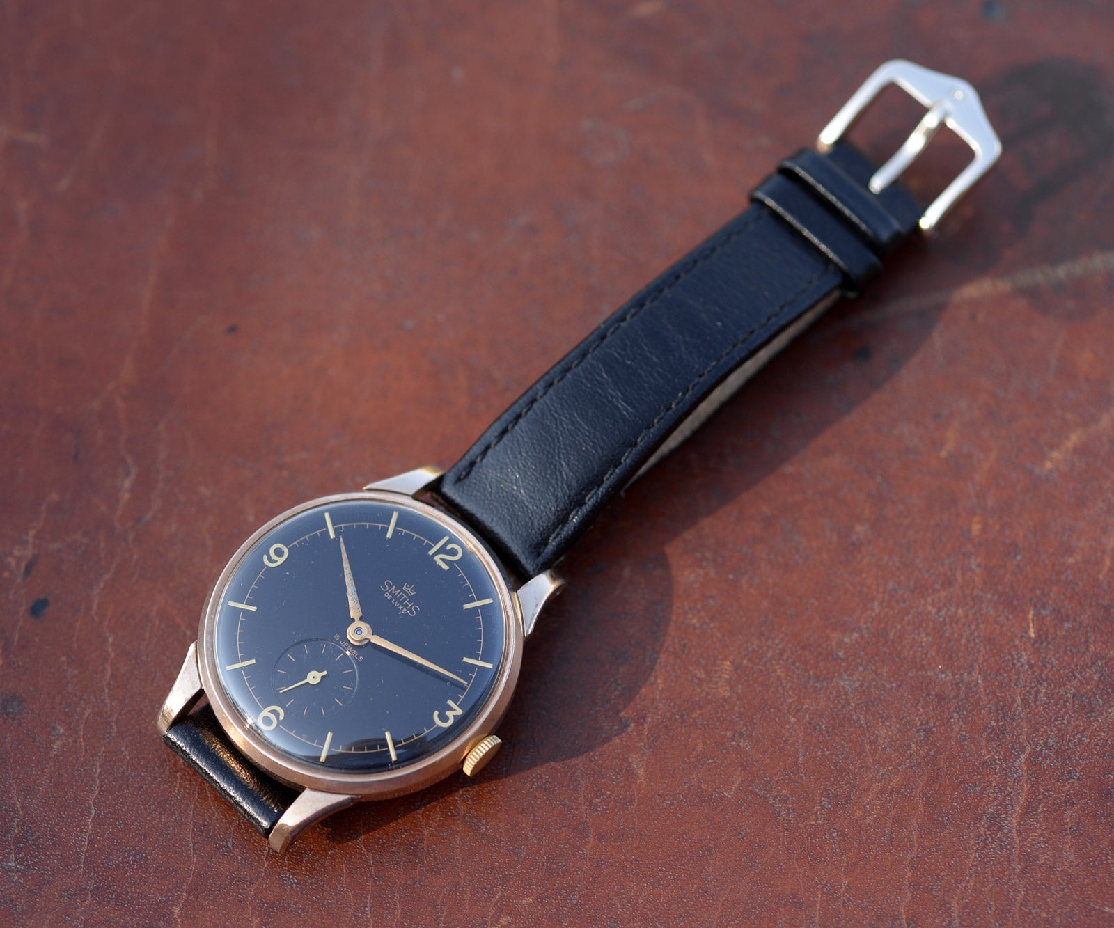 Oversize Smiths De Luxe (1954) – Mr Jones Watches
