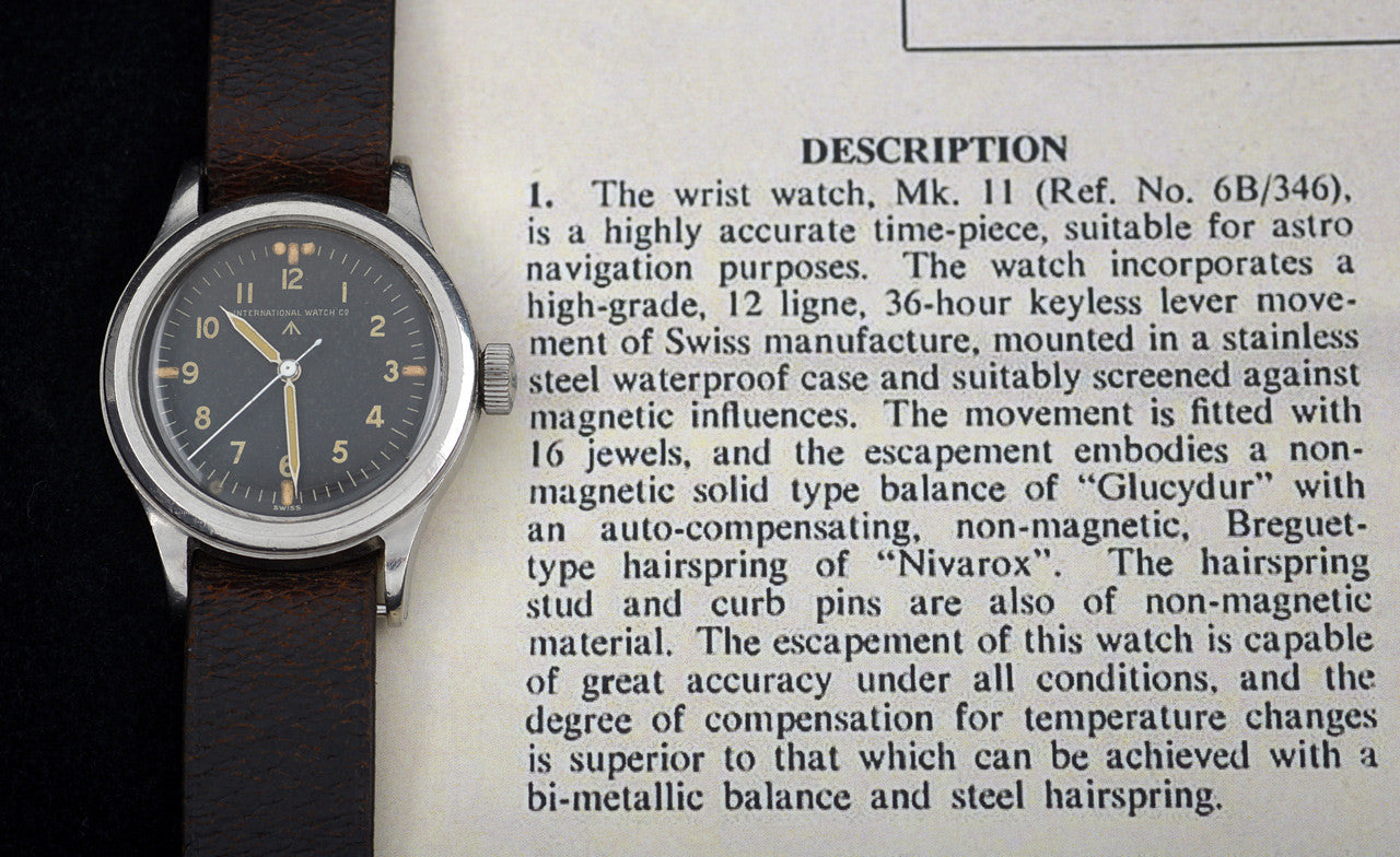 IWC Mk 11 Mr Jones Watches