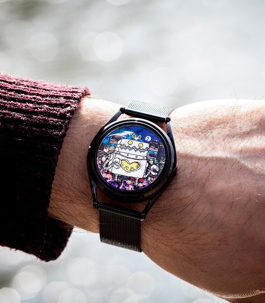 廃盤 レア Robotto Shi 自動巻き MJW ミスタージョーンズウォッチ 廃盤 レア Robotto Shi 自動巻き MJW ミスタージョーンズウォッチ